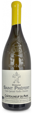 SAINT PREFERT, Châteauneuf-du-Pape blanc "VIEILLES CLAIRETTES" 2018 magnum