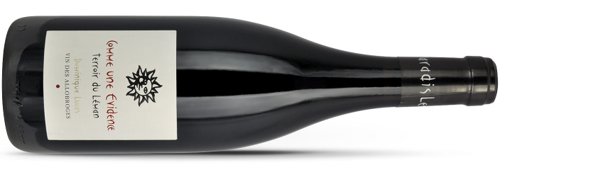 LES VIGNES DU PARADIS, IGP Allobroges "COMME UNE EVIDENCE" 2020