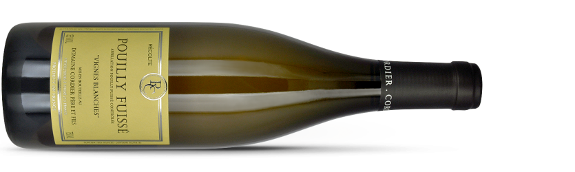 Domaine CORDIER, Pouilly Fuissé "LES VIGNES BLANCHES" 2019 magnum