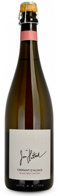 Maison JEAN HUTTARD, Crémant d'Alsace BRUT NATURE 2017
