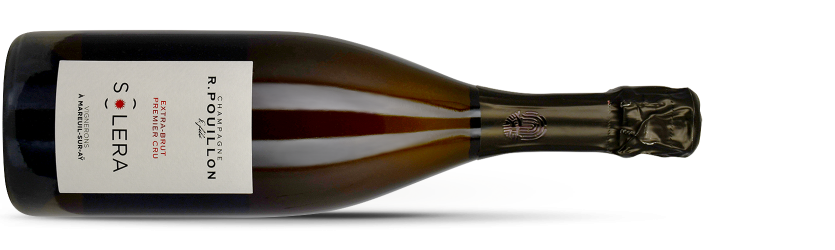 Champagne POUILLON, extra-brut 1er cru "SOLERA"