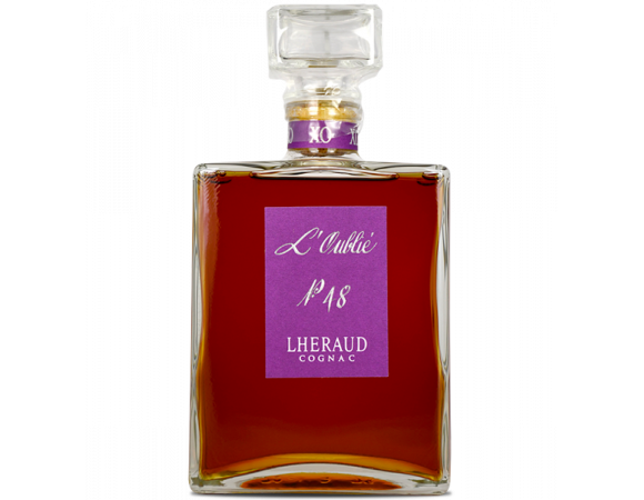 Cognac LHERAUD, XO 10 ans "L'OUBLIÉ"