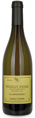 Domaine CORDIER, Pouilly Fuissé 1er cru LES MENETRIÈRES 2022