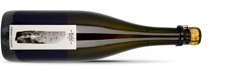André RIEFFEL, crémant blanc BRUT NATURE 2022