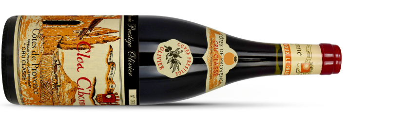 CLOS CIBONNE, grand cru rouge PRESTIGE OLIVIER 2024