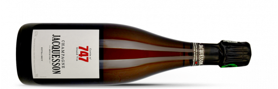  Champagne JACQUESSON, dans les hautes sphères de la Champagne, 96/100 pour la cuvée 747 !  